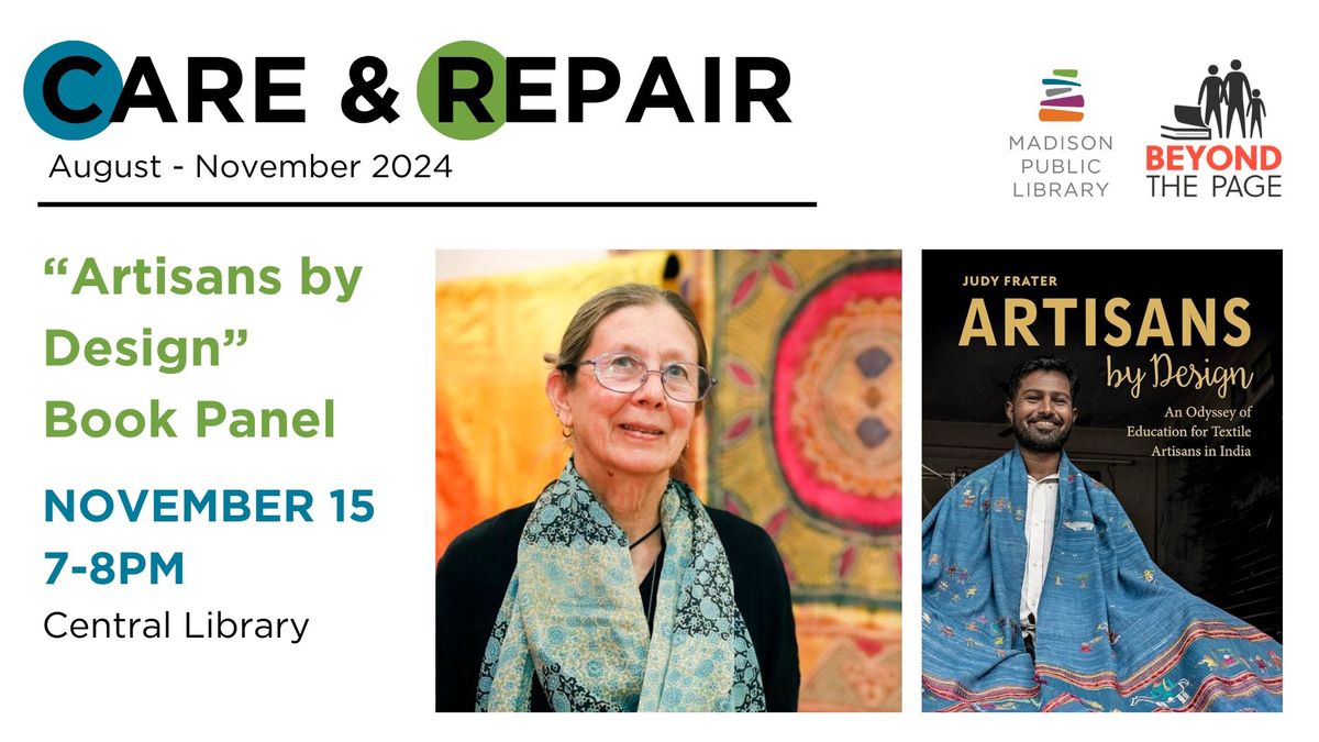 Care & Repair: "Artisans by Design" Book Panel