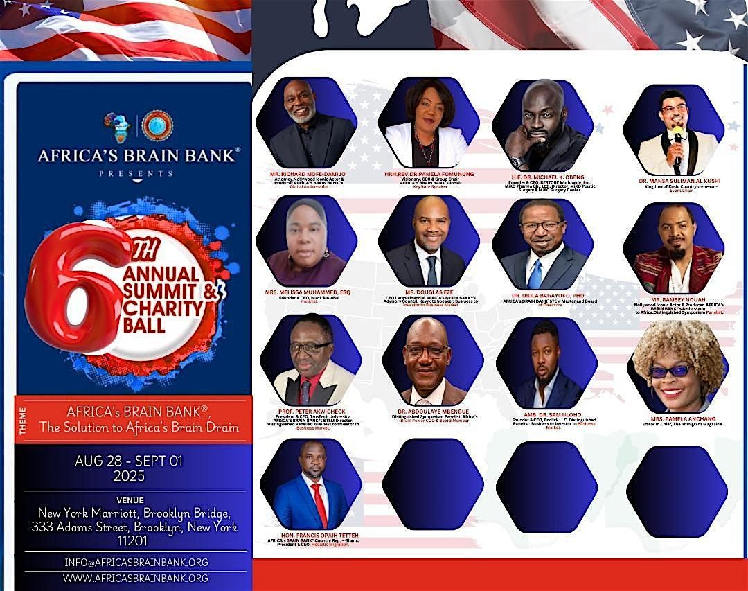 AFRICA\u2019s BRAIN BANK\u00ae's (ABB) 6th annual Summit & Charity Ball