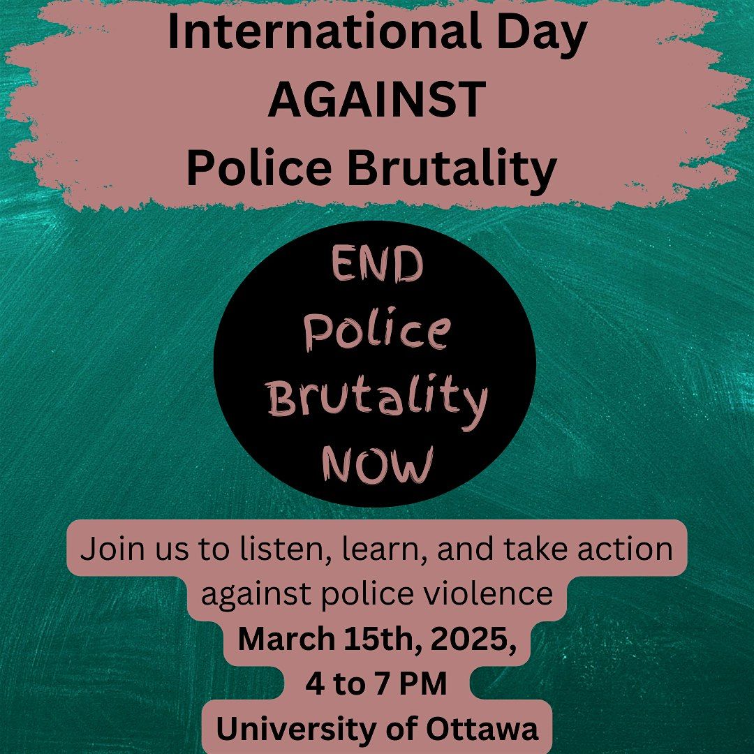 National Gathering for International Day Against Police Brutality