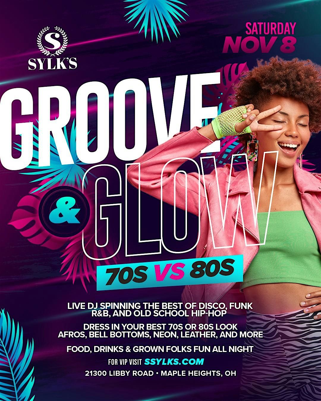 Groover & Glow 70's VS 80's