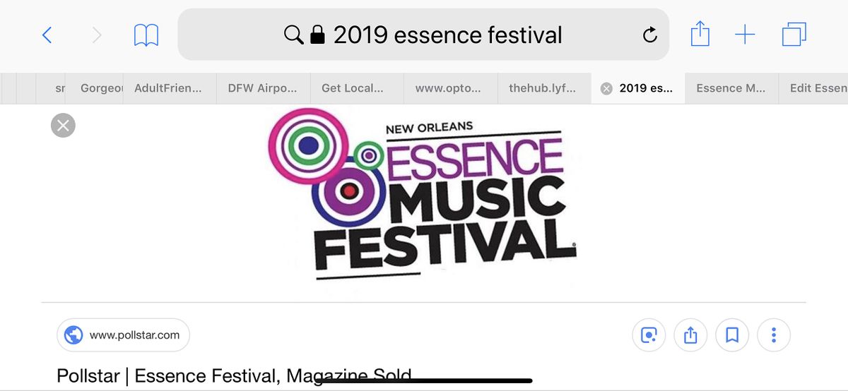 Essence Music Festival DAY TRIP 2022