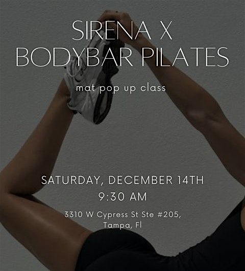 Mat Pilates Pop-up  class at Sirena Boutique