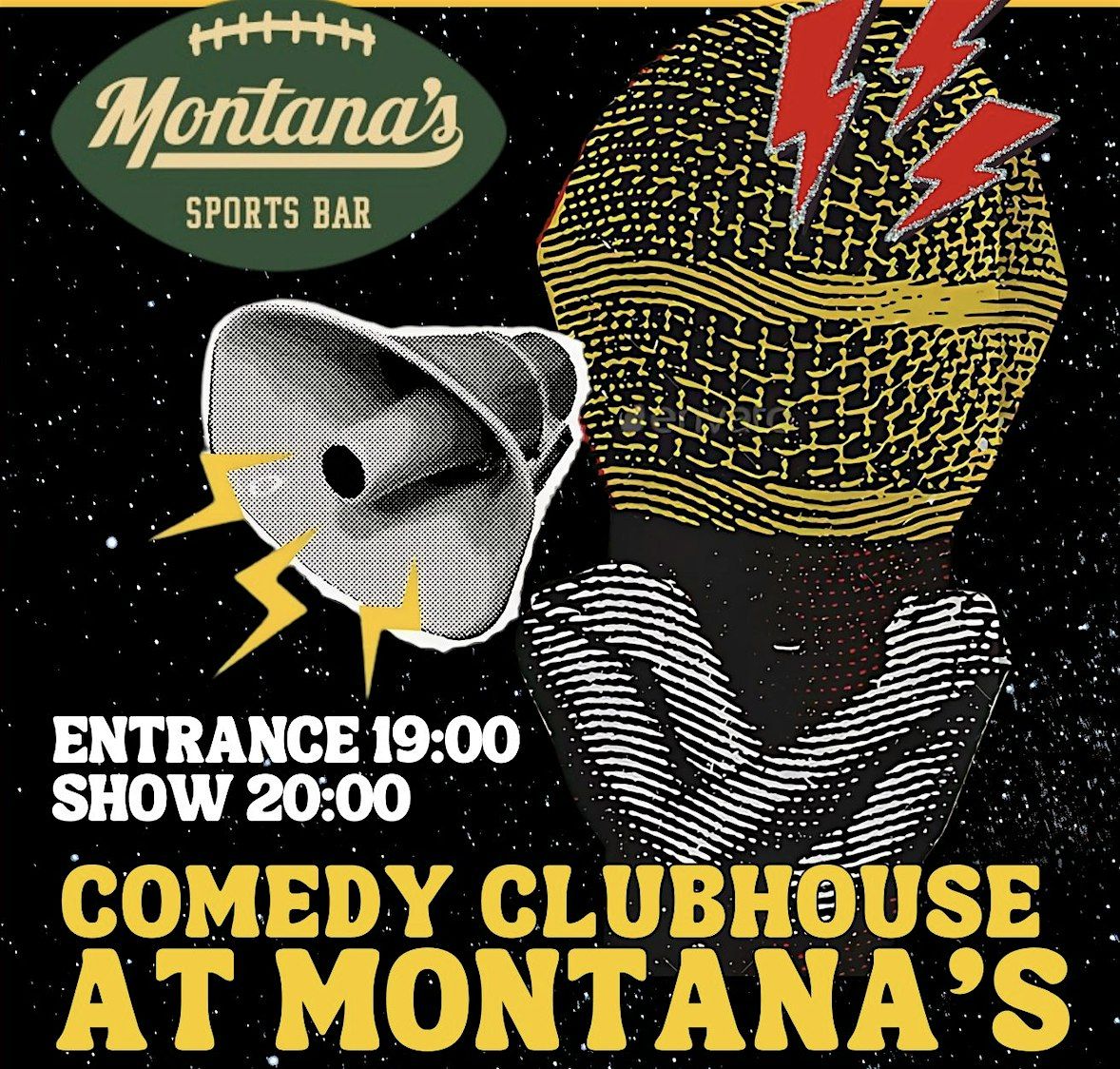 STAND-UP COMEDY: Comedy Clubhouse at Montanas featuring Ahmet Bilge