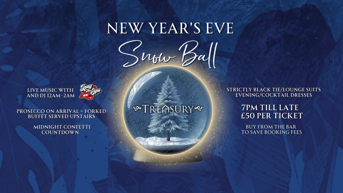 Treasury New Year's Eve Snow Ball 2024