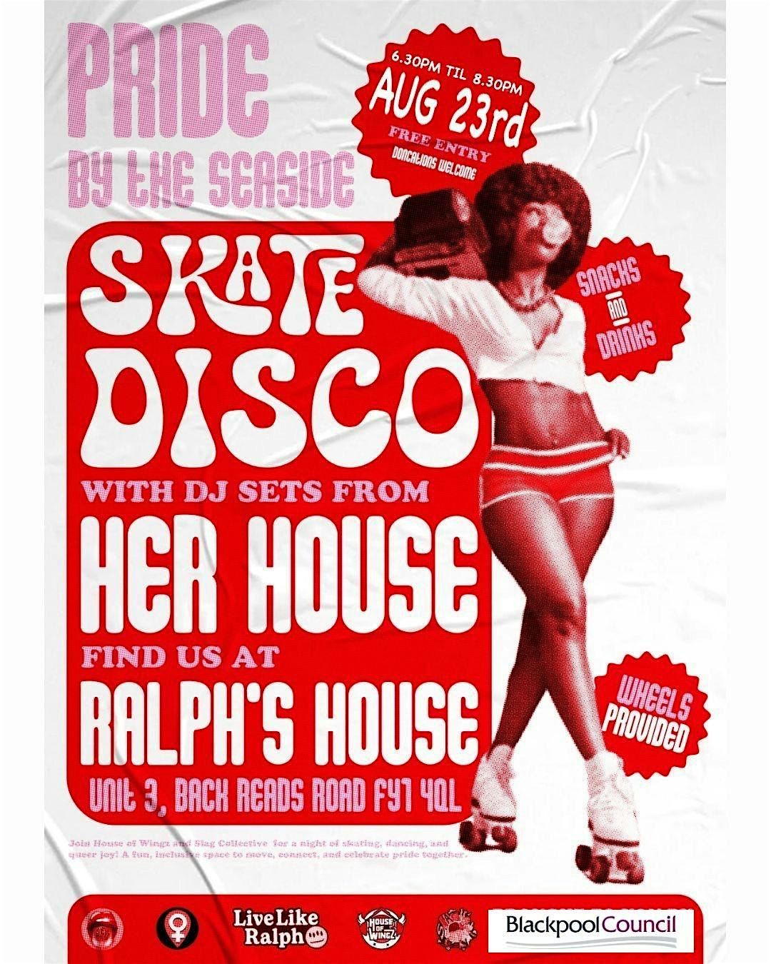 PRIDE BY THE SEASIDE: SKATE DISCO