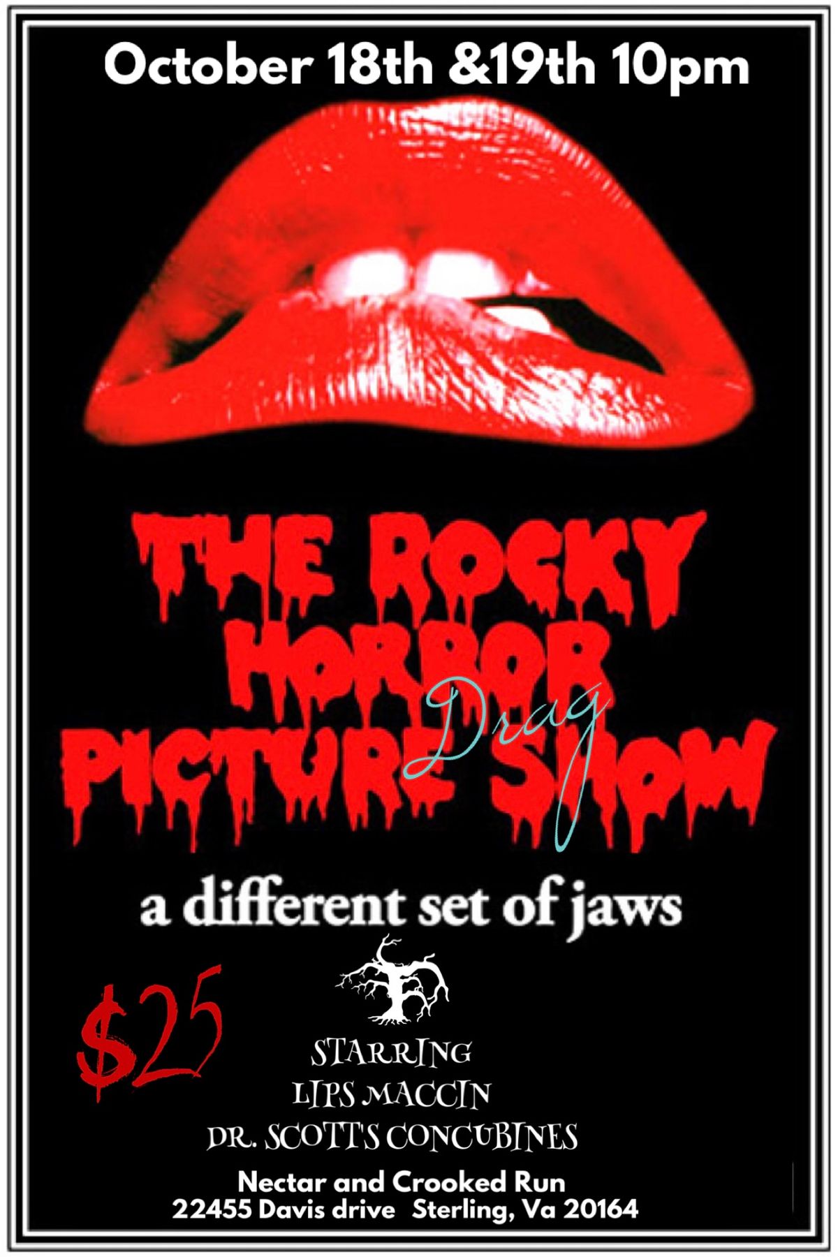 Rocky Horror Live at Nectar & Crooked Run