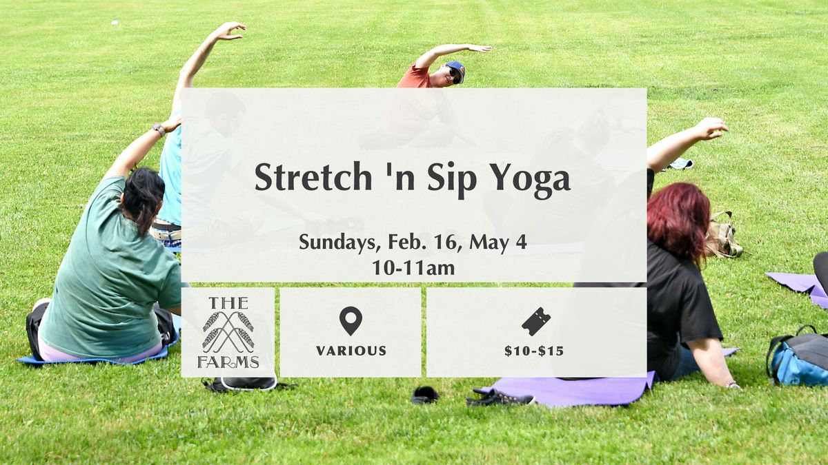 Stretch 'n Sip Yoga