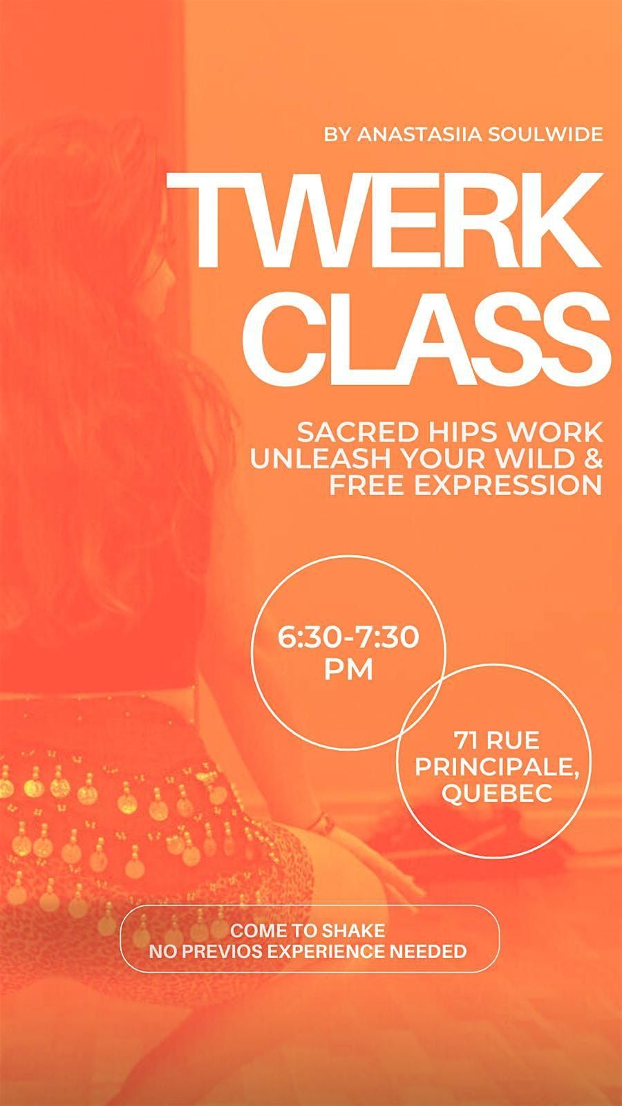 Twerk dance class with Anastasiia