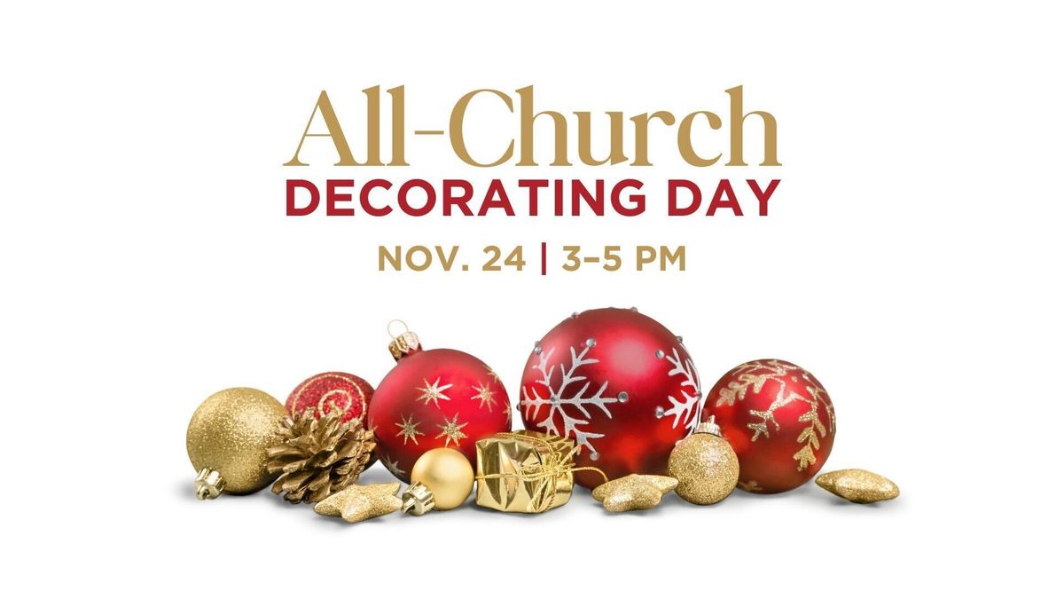 All Church Decorating Day