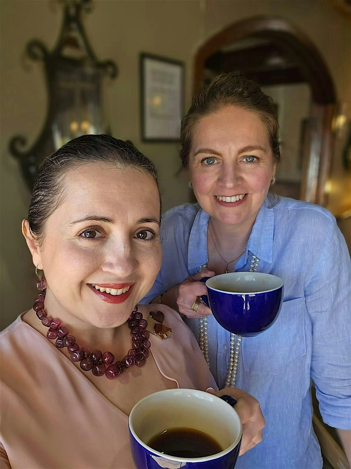 May Real Tea Talk with Lana and Anna in the Gallaria