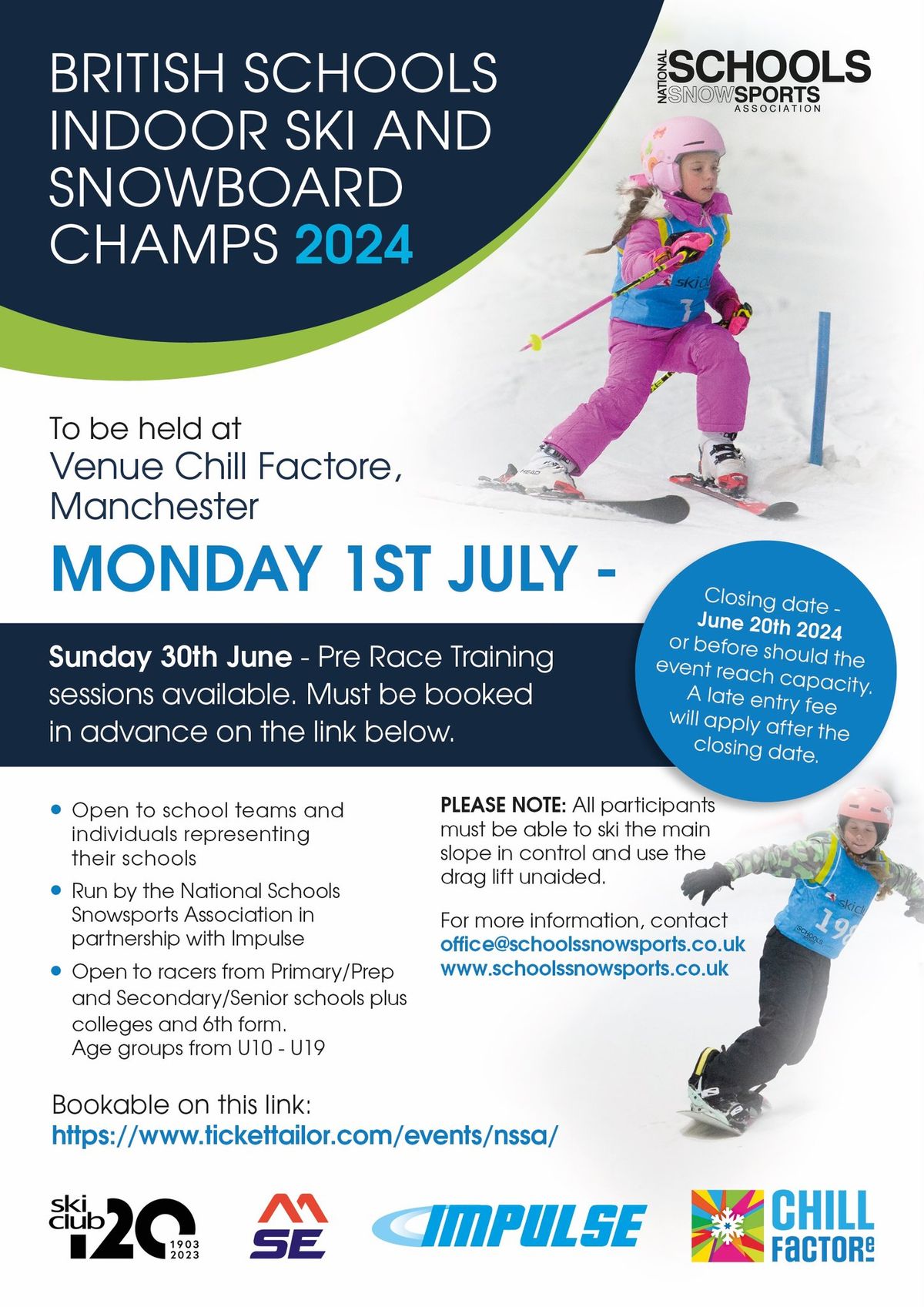 British Schools Indoor Ski and Board Champs