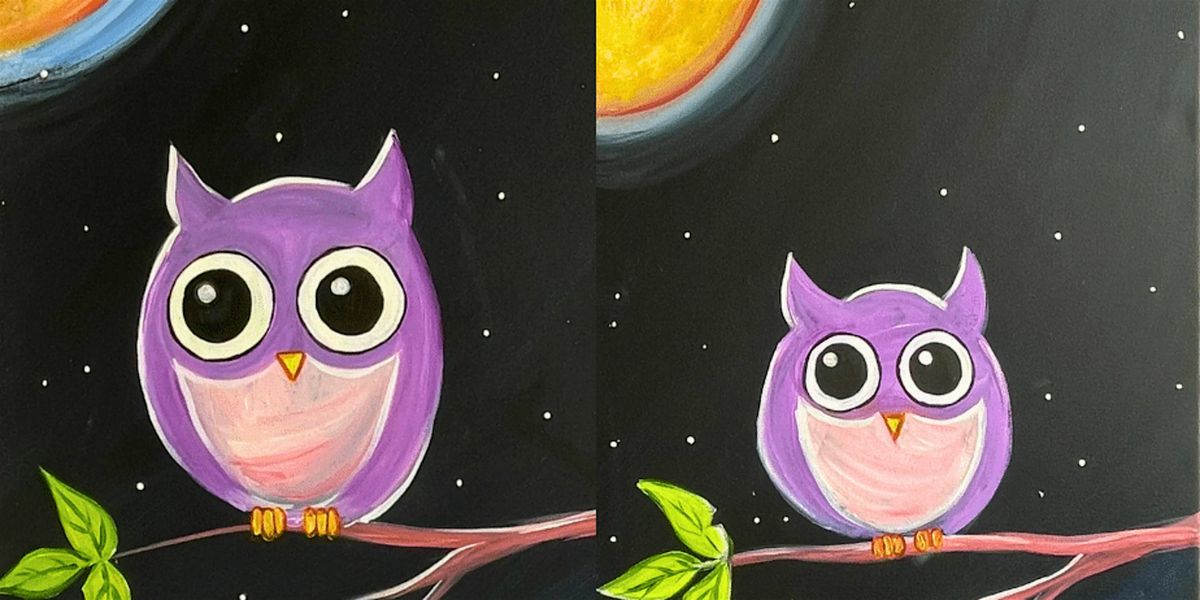 Owl Family - Paint and Sip by Classpop!\u2122