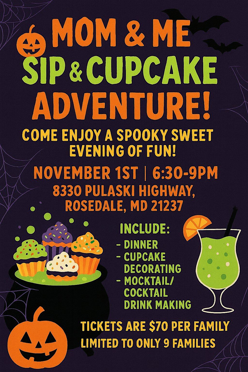 MOM & ME SIP AND CUP ADVENTURE!