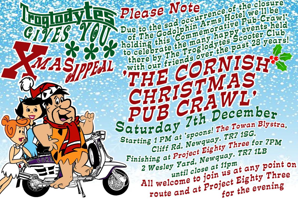 \u2018THE CORNISH CHRISTMAS PUB-CRAWL\u2019 2024