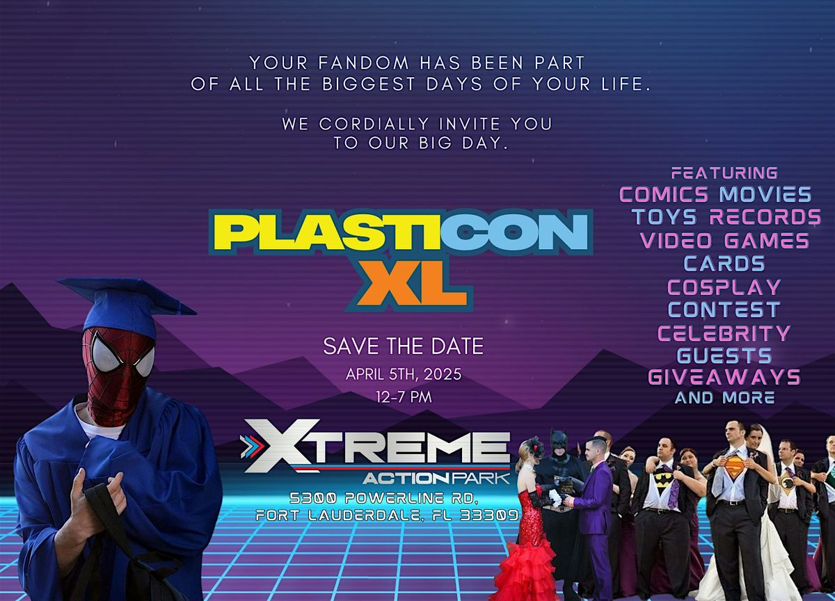 PlastiCon XL: Comic-Con, Toy Show & Collectibles Flea Market