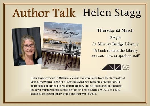 Author Talk with Helen Stagg