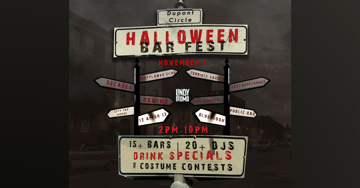 Halloween Bar Crawl  DC- Haunted BarFest