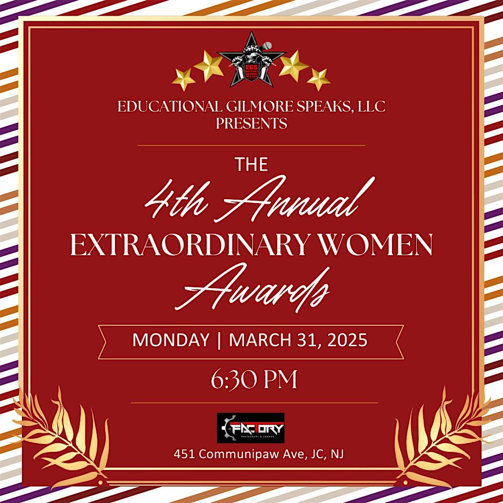 The 4th Annual EGS Awards: EXTRAORDINARY WOMEN OF THE YEAR 2025