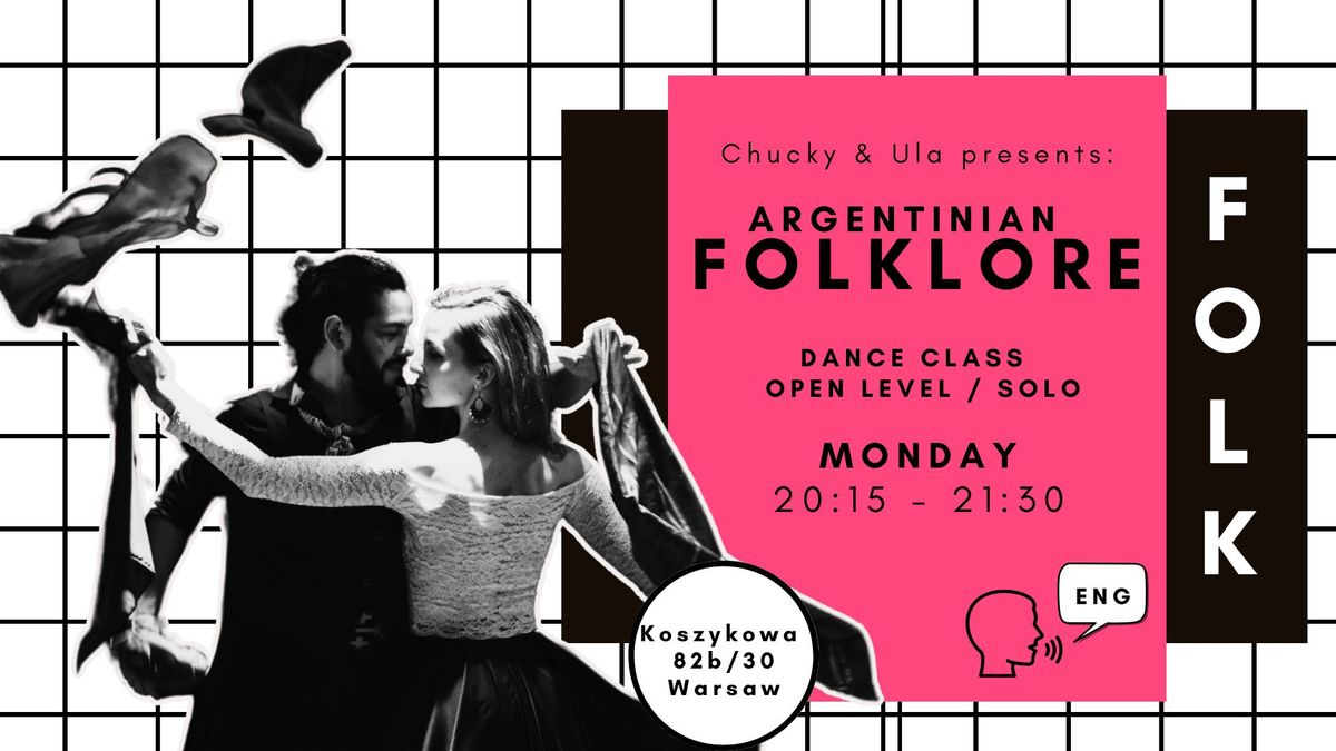 Argentinian FOLKLORE Dance Class by Chucky & Ula \/ December