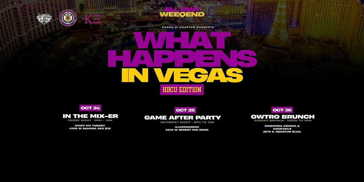 All Owt Weekend: HBCU Edition