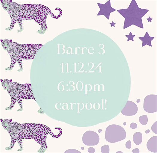 Barre3 Weekly Workout