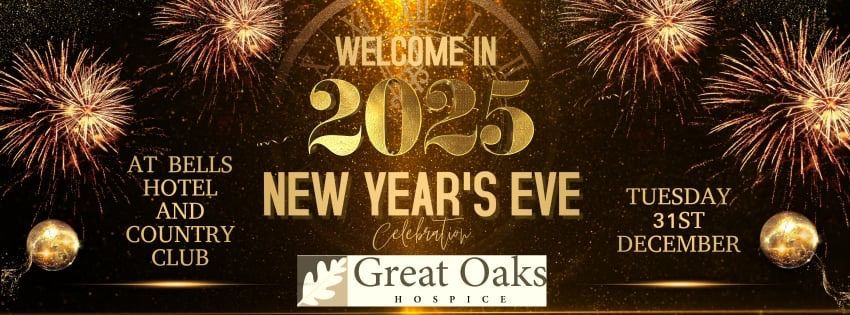 New Years Eve Party at Bells Hotel in aid of Great Oaks Hospice 