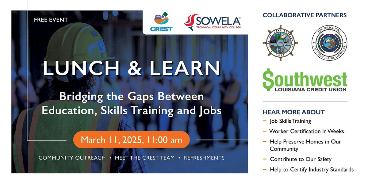 Lunch & Learn Jobs Information Session- Free Event