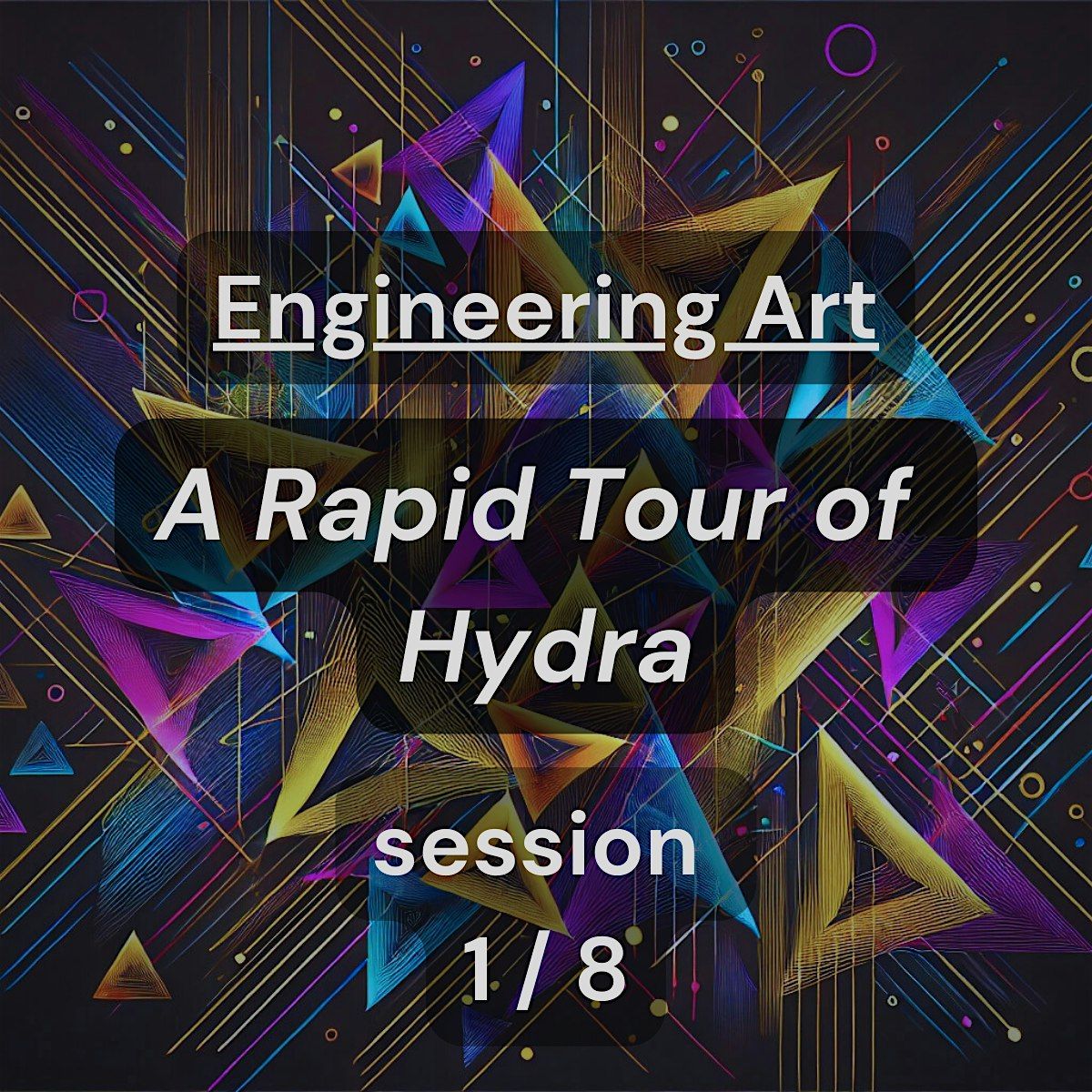 A Rapid Tour of Hydra \u2013 Livecoding Fundamentals