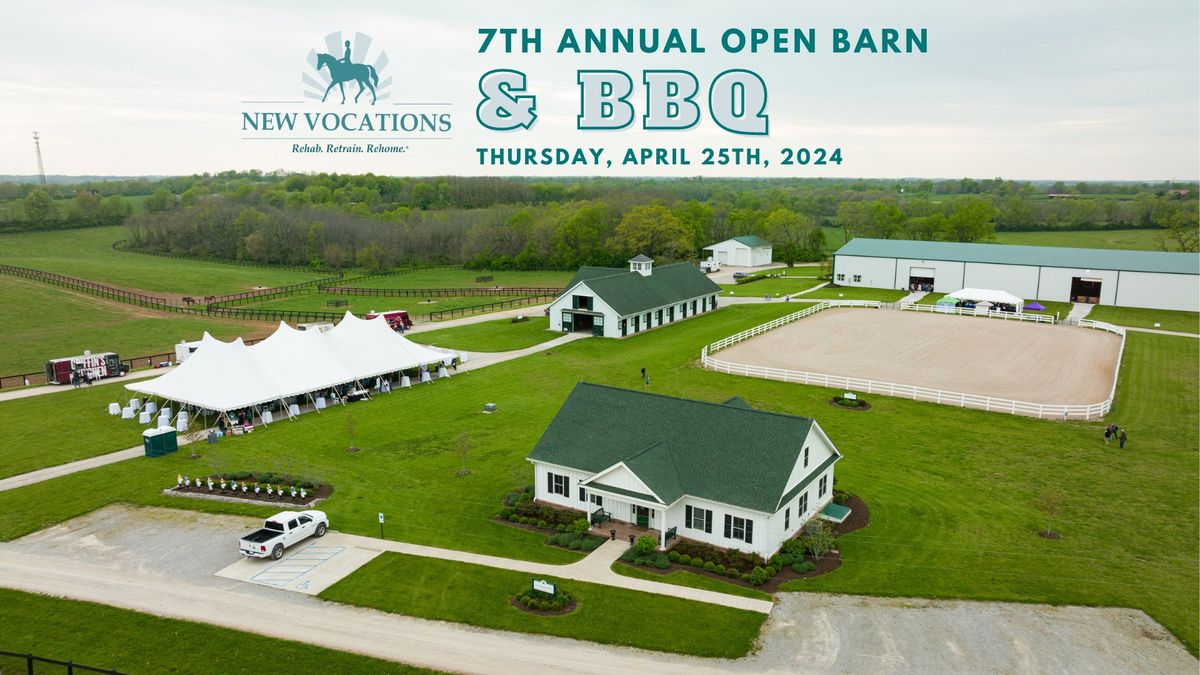 7th Annual New Vocations Open Barn & BBQ