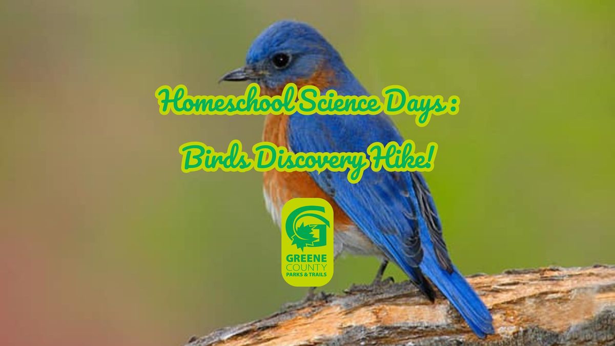 Homeschool Science Days: Birds Discovery Hike