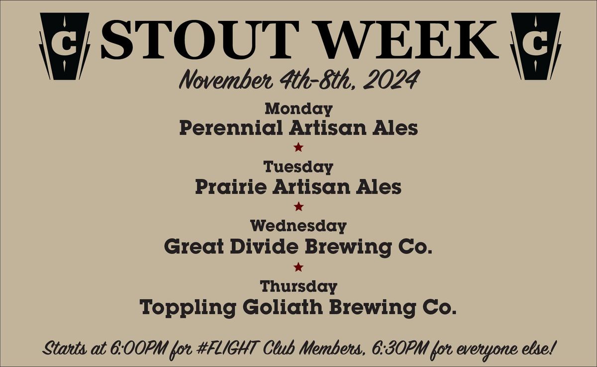 Stout Week 2024 | CONRAD'S Liberty