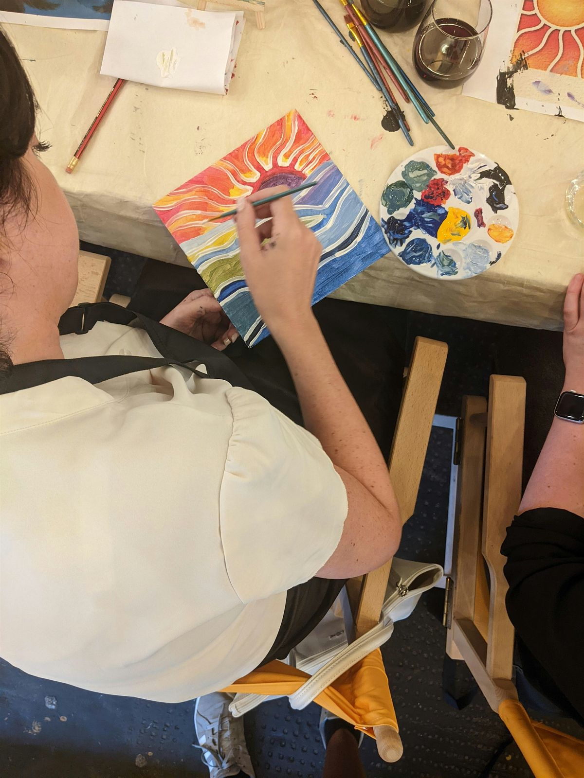 Women's Wellbeing Art Club at The Hub