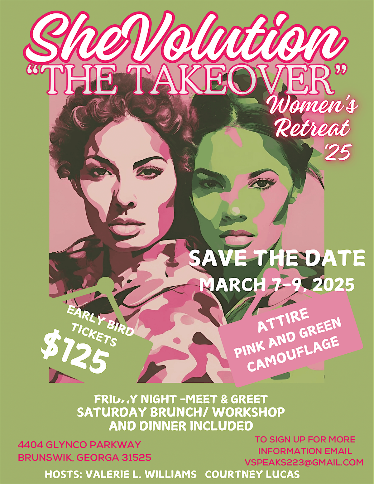 SHEVOLUTION \u201cTHE TAKEOVER\u201d WOMEN\u2019S RETREAT