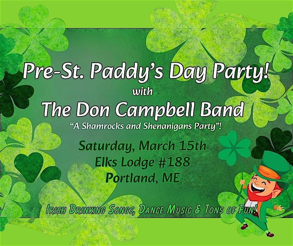 (Pre) St. Paddy's Day Party