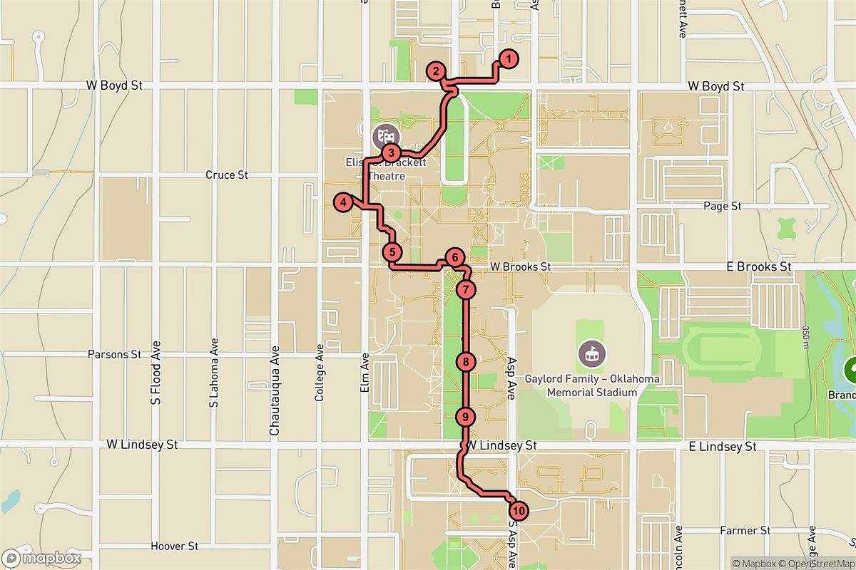 Norman Audio Tour: Legends and Landmarks of University Life