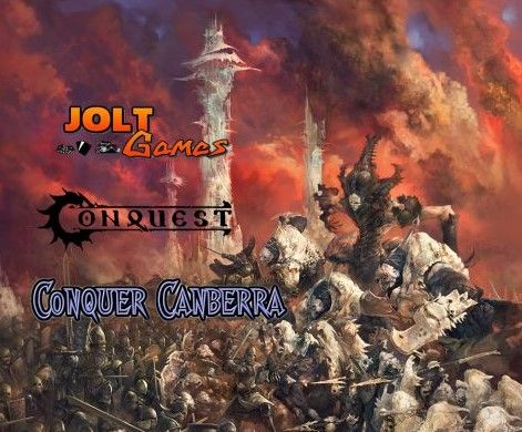 Jolt Games - Conquest: The Last Argument of Kings - Conquer Canberra