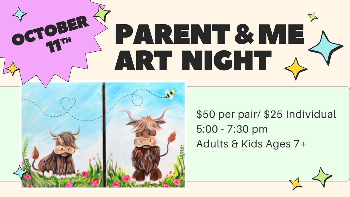 "Parent & Me" Art Night