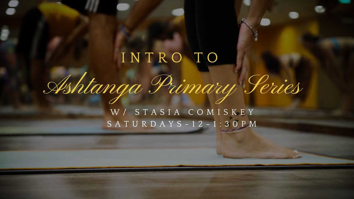 Intro to Ashtanga Primary Series