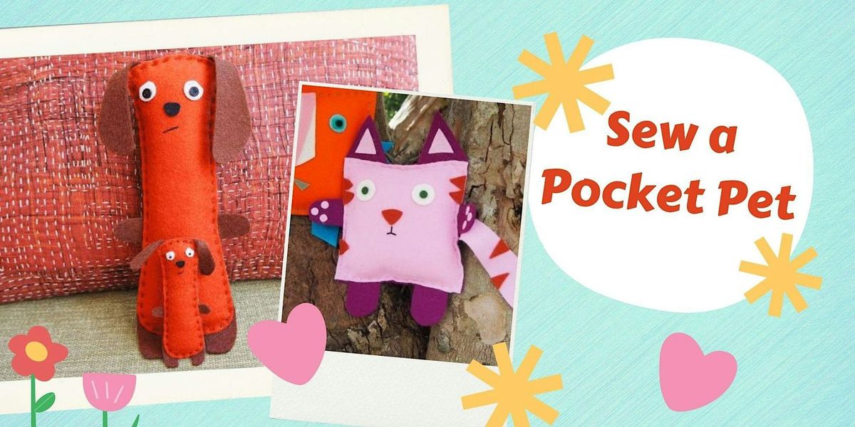 Sew  a Pocket Pet - Aldinga Library