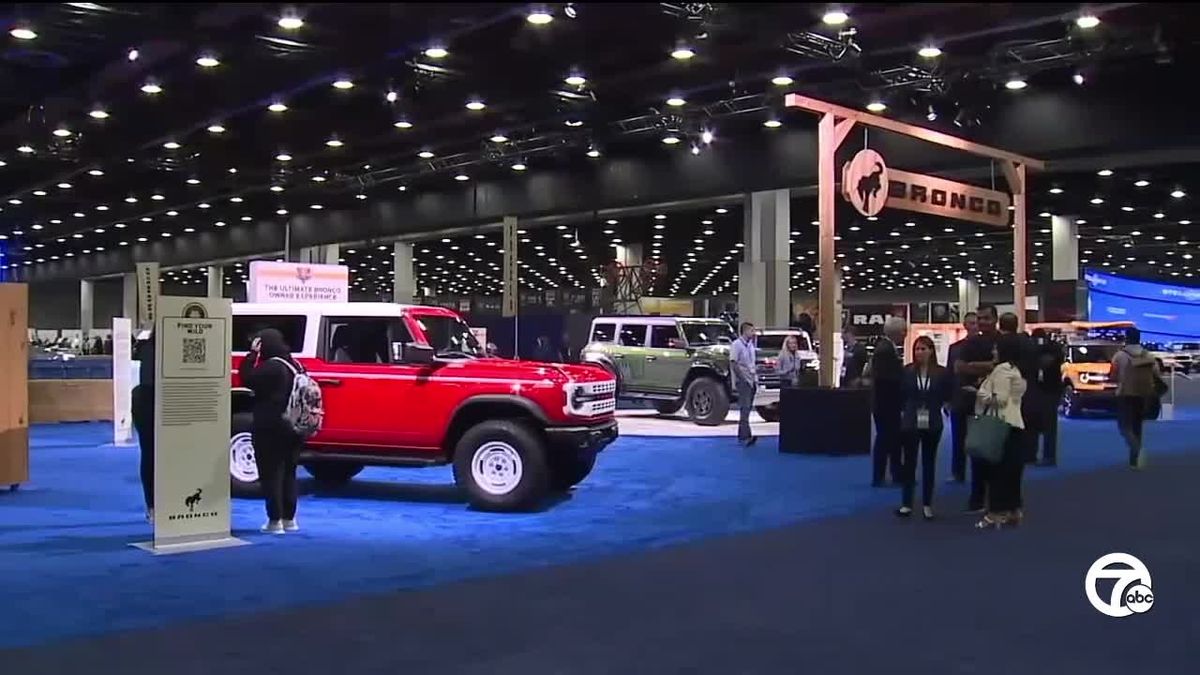 Detroit Auto Show at Huntington Place