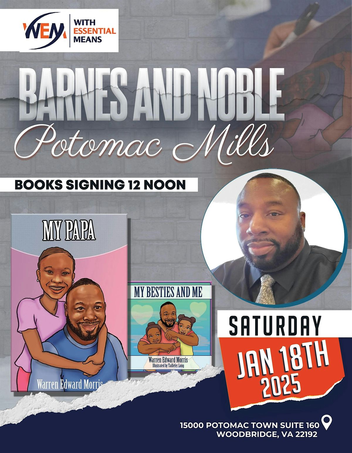 Author Signing with Warren Edward Morris