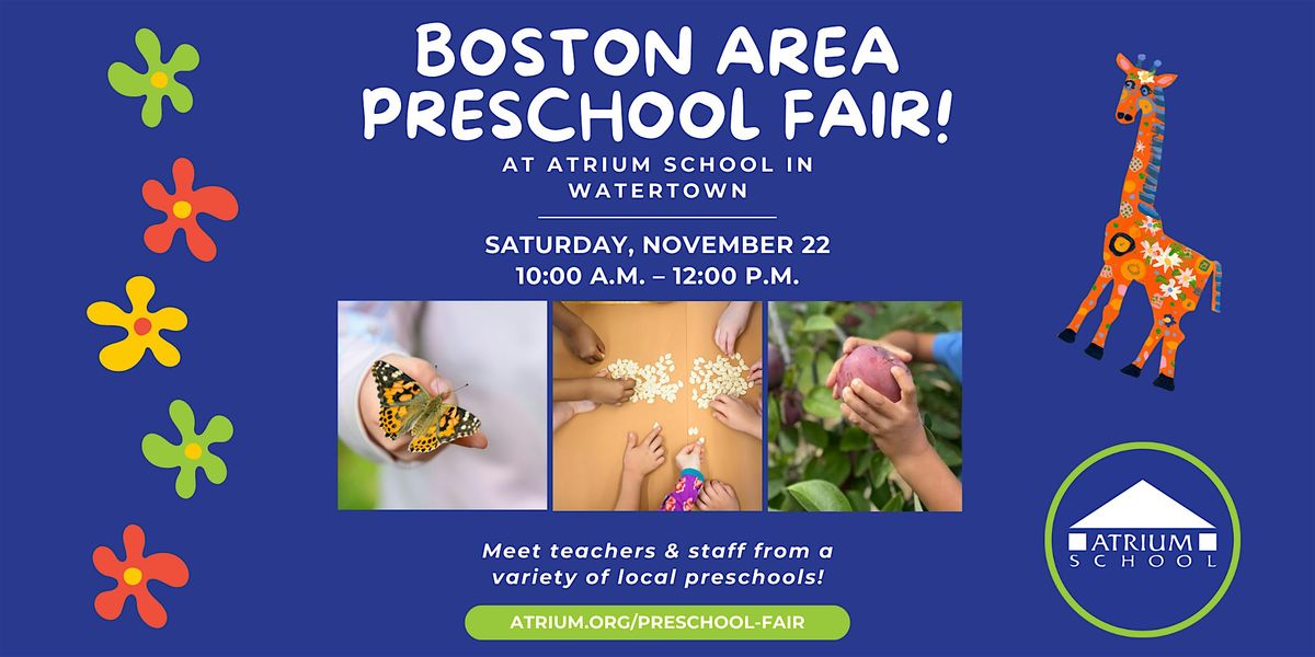 Boston Area Preschool Fair