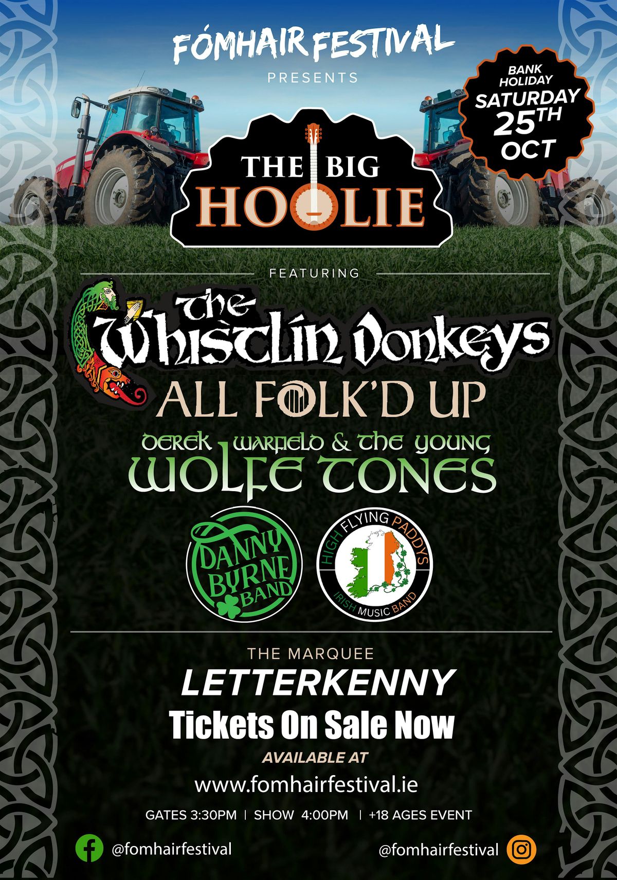 Fomhair Festival presents The Big Hoolie, The Marquee Letterkenny