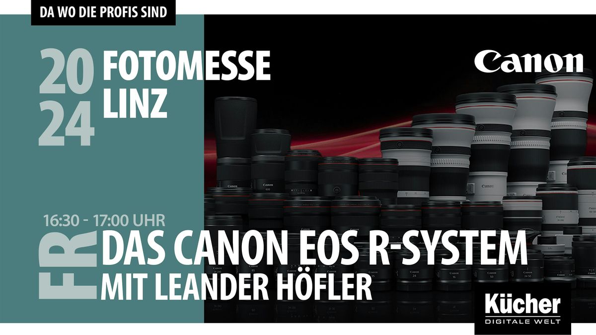 Entdecke die Welt von Canon EOS R und RF Objektiven