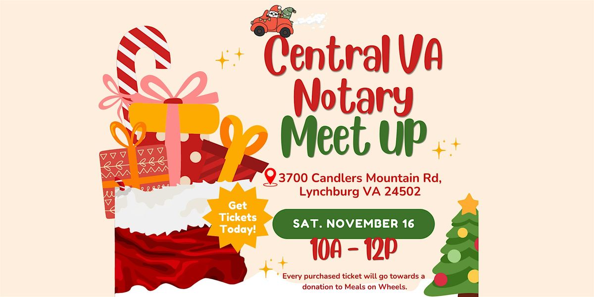 Holiday Central Virginia Notary Meet Up!