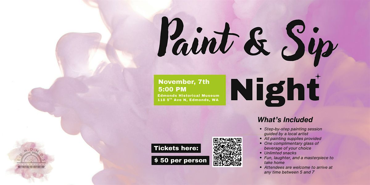 Paint and Sip Night at the Museum