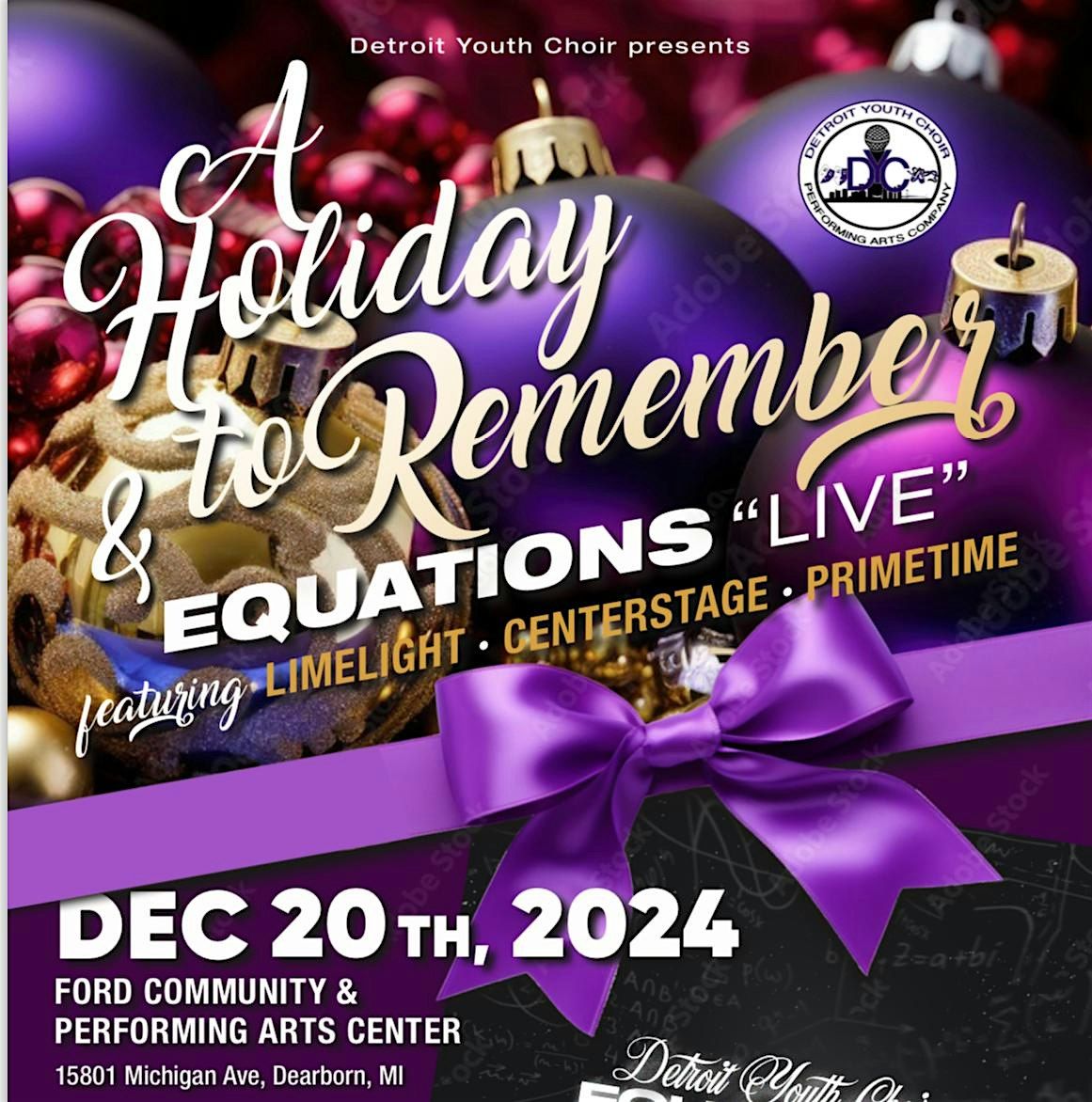 A Holiday to Remember\/ Equations Live