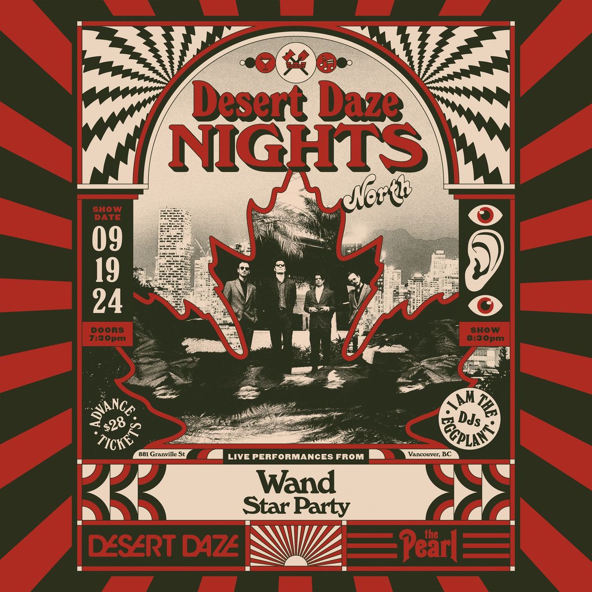 Desert Daze Nights North Presents: WAND w\/ Star Party - Vancouver