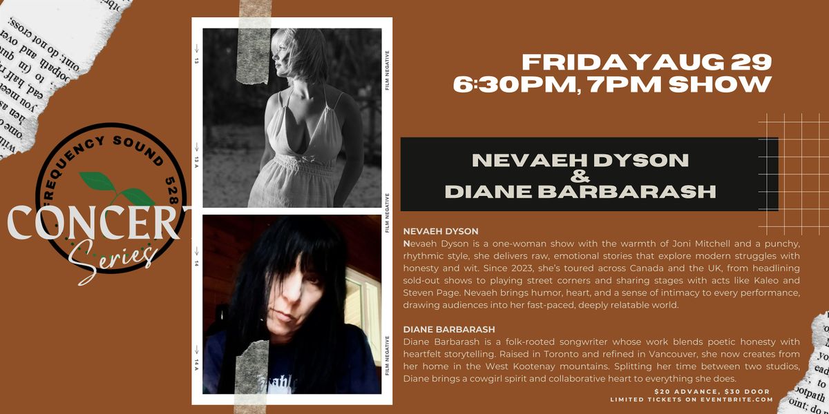 Concert Series- Navaeh Dyson & Diane Barbarash