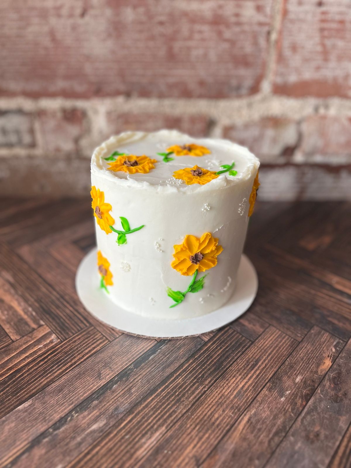 Sunflower Cake Decorating Workshop